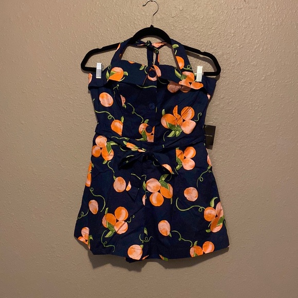ModCloth peach romper - Picture 3 of 9